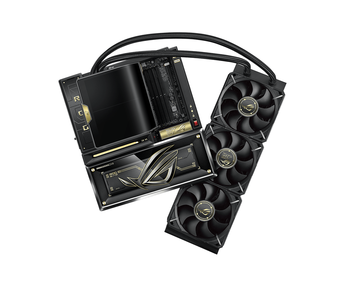 ROG Crosshair X870E Edition 20 graphics card front image