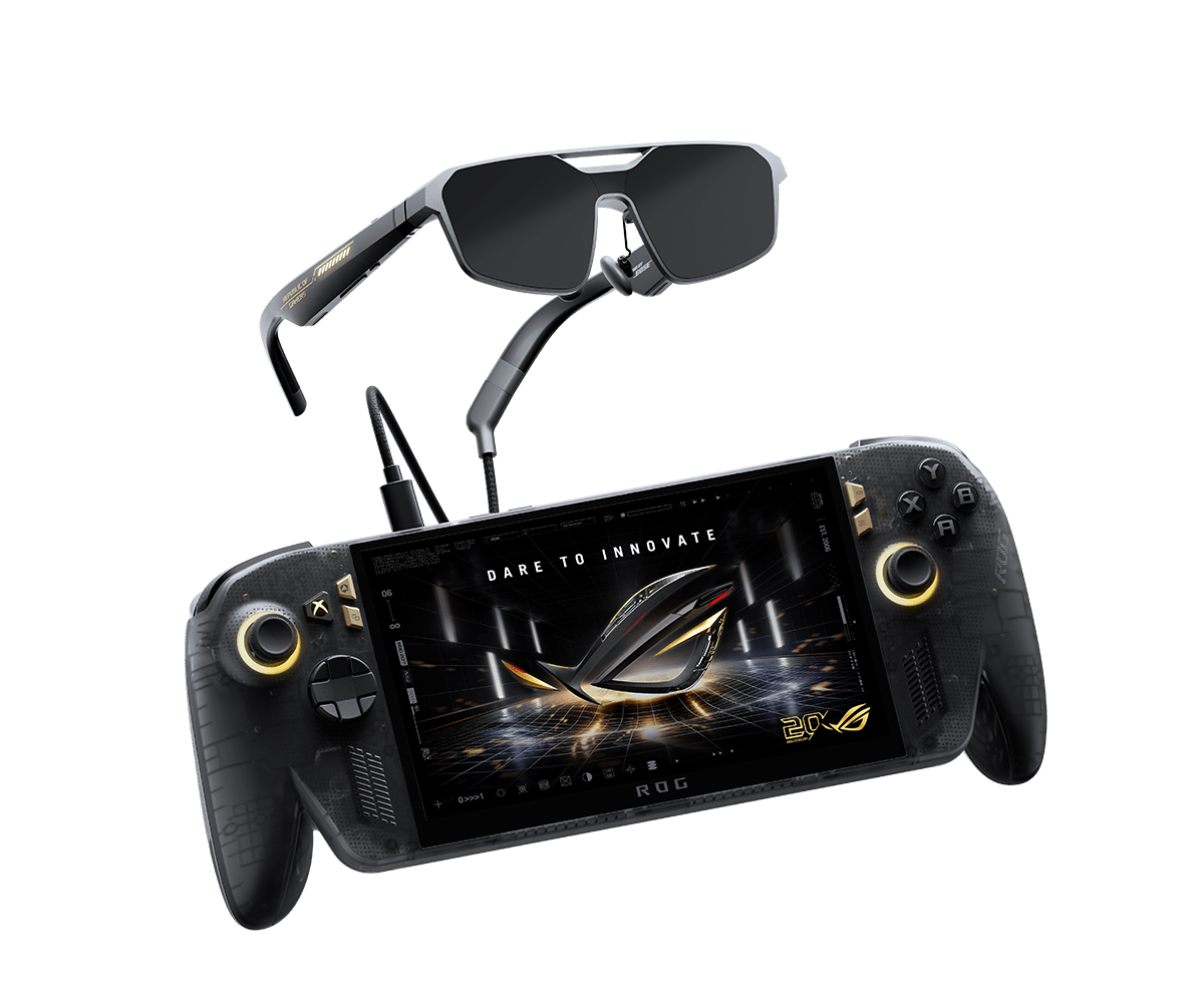 ROG XBOX Ally X20 from a 45-degree angle